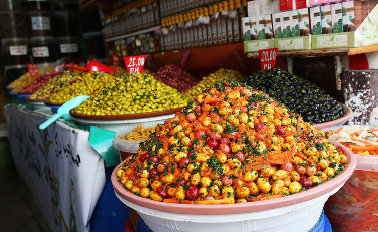 Изобилие восточных рынков