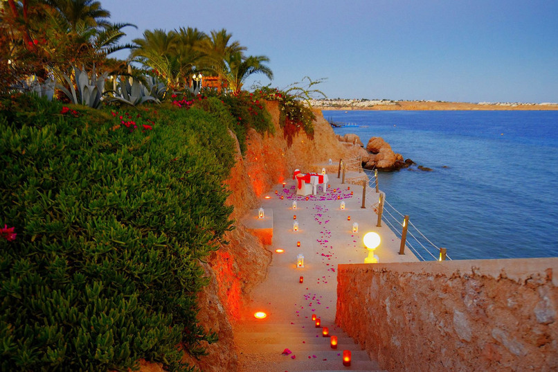 Пляж отеля Stella Di Mare Beach Hotel & Spa в Наама Бей