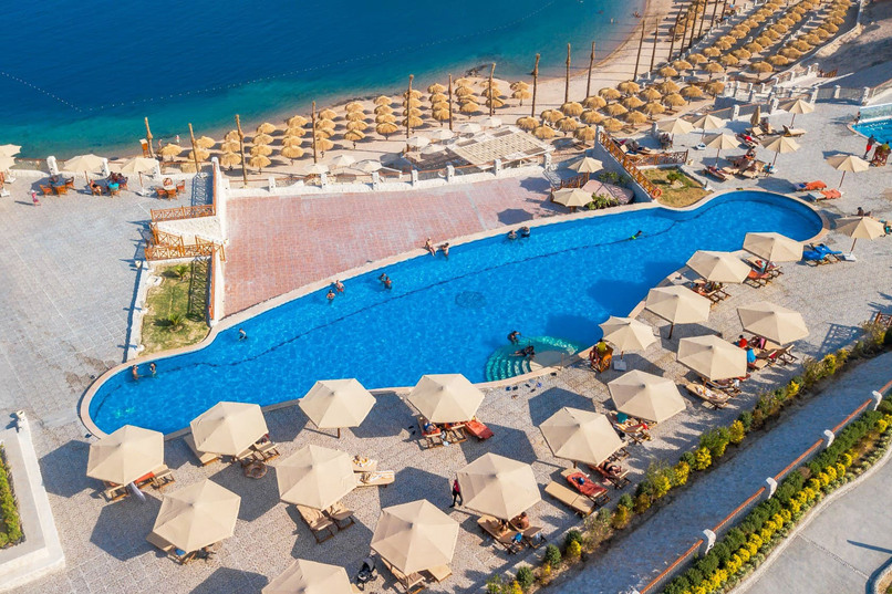 Пляж отеля Siva Golden Bay Makadi