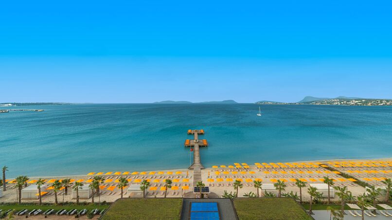 Пляж отеля Swissotel Resort And Spa Cesme