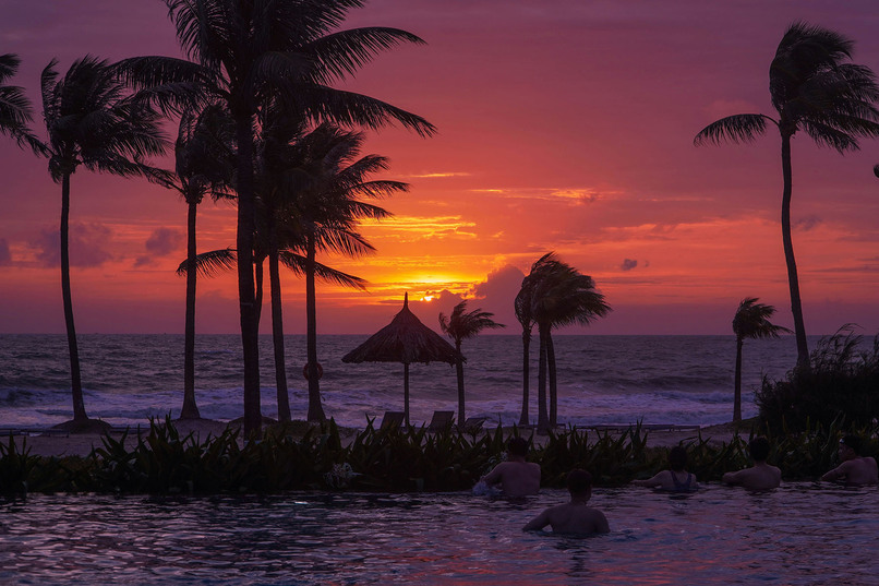 Закат в Фукуоке