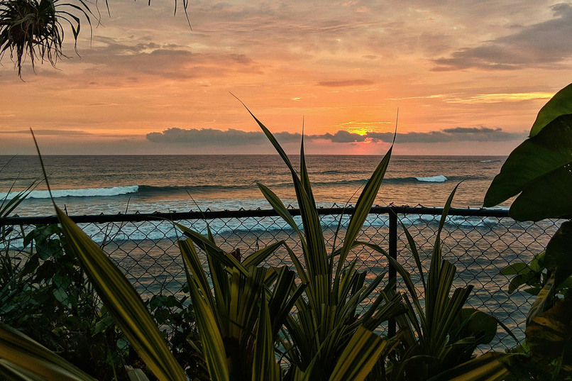 Закат в Велигаме
